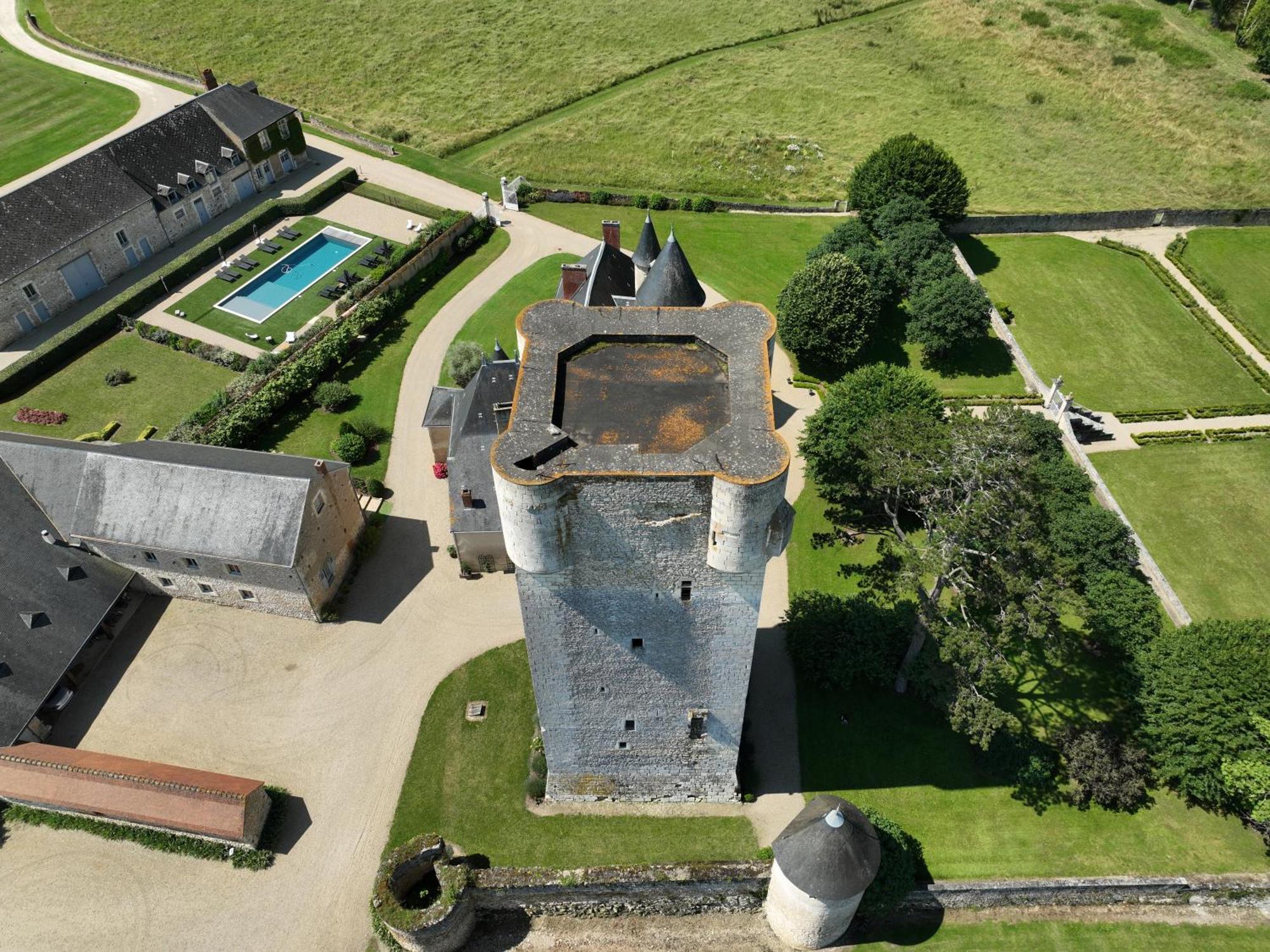 Chateau De Mazieres Tendu Екстериор снимка