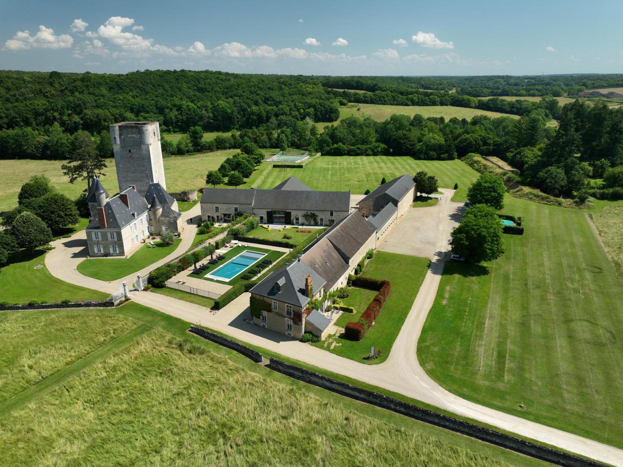 Chateau De Mazieres Tendu Екстериор снимка